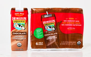 Organic Reduced Fat Chocolate Milk Boxes