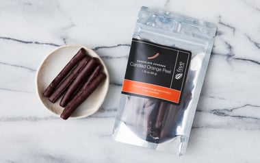 Chocolate Covered Candied Orange Peel