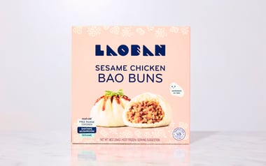 Sesame Chicken Bao Buns