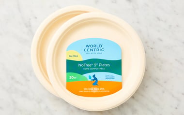 9" Compostable Plates