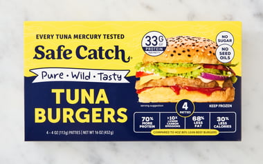 Wild Tuna Burger 4 Pack Frozen