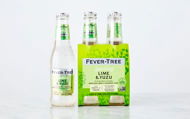 Sparkling Lime Yuzu Tonic Water 4-Pack