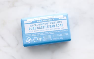 Organic Baby Mild Unscented Bar Soap