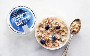 Blueberry Lemon Overnight Oats