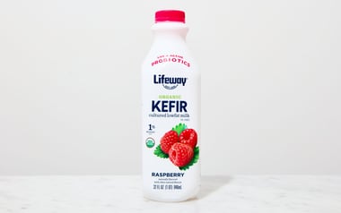 Organic Low Fat Raspberry Kefir
