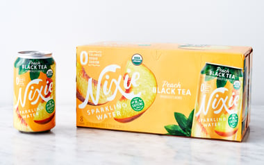 Organic Peach Black Tea Sparkling Water