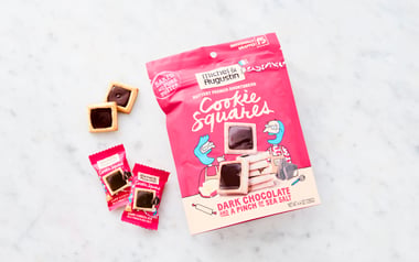 Dark Chocolate Cookie Squares