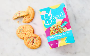 Crispy Birthday Cake Cookies