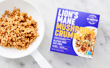 Lion's Mane Mushroom Protein Grounds