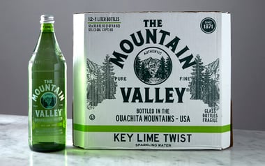 Case of Key Lime Twist Sparkling Spring Water
