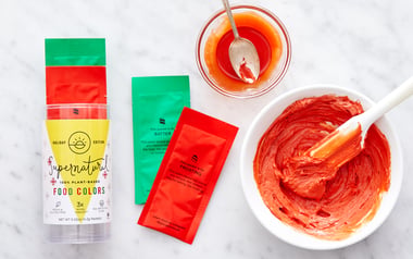 Plant-Based Food Colors, Holiday Edition