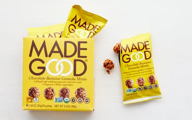Organic Chocolate Banana Granola Minis