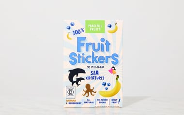 Blueberry Banana Sea Creatures Fruit Stickers