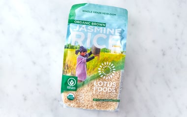 Organic Brown Jasmine Rice