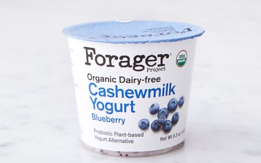 Organic Dairy-Free Blueberry Cashew Yogurt