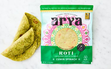 Cumin Spinach Roti