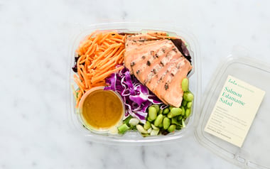 Salmon Edamame Salad