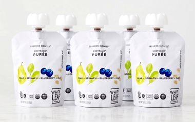 Organic Biodynamic Pear Spinach Baby Food 6-Pack