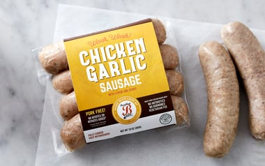 Chicken Garlic Sausages