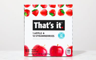 Apple Strawberry Fruit Bars
