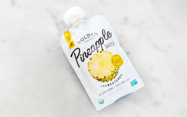 Organic Pineapple Squeeze Pouch