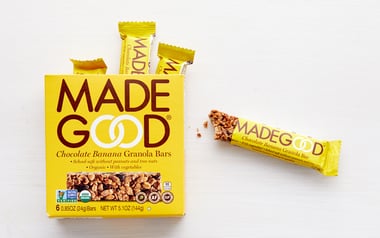 Organic Chocolate Banana Granola Bars