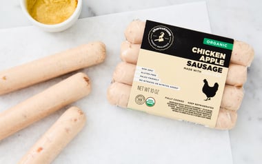 Organic Chicken Apple Sausage
