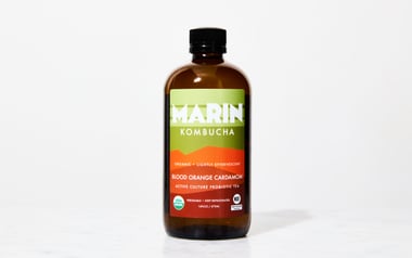 Blood Orange Cardamom Kombucha