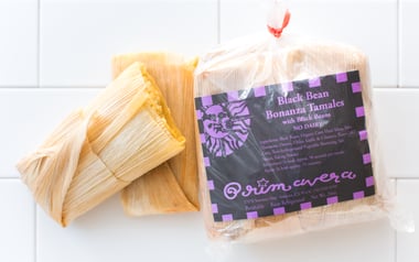 Black Bean Bonanza Tamales