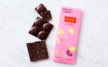 Rose Salt and Lemon Bar