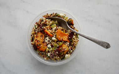 Quinoa Salad with Feta & Kalamata Olives