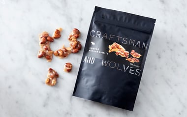Smoked Almond Brittle