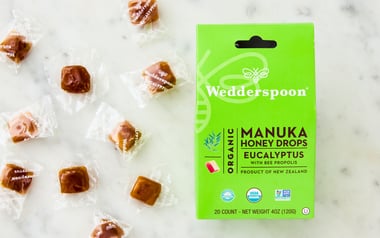 Organic Eucalytpus Manuka Honey Drops