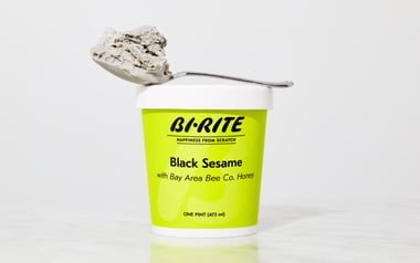 Black Sesame Ice Cream