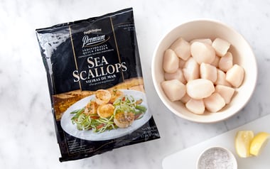 Wild Large Sea Scallops (Frozen)