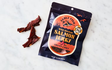 Sweet Chili Sockeye Salmon Jerky