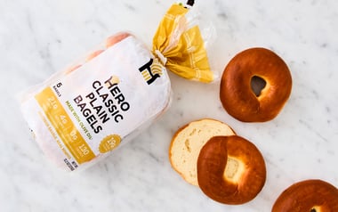 Classic Plain Bagels