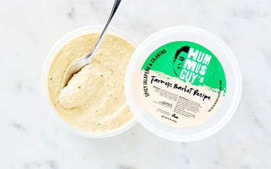Spicy Jalapeno & Cilantro Hummus