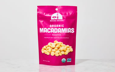 Organic Roasted Macadamias