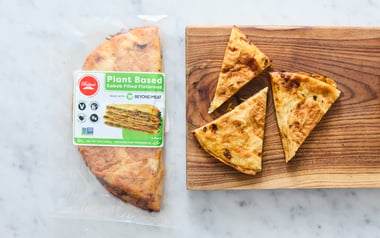 Plant-Based Kabob Filled Flatbread