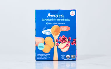 Organic Sweet Potato Raspberry Baby Food (6+ mos)