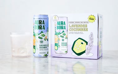 Lavender Cucumber Sparkling Water
