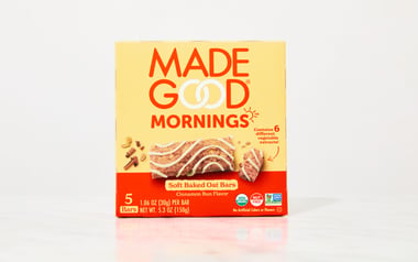 Cinnamon Bun Oat Bars