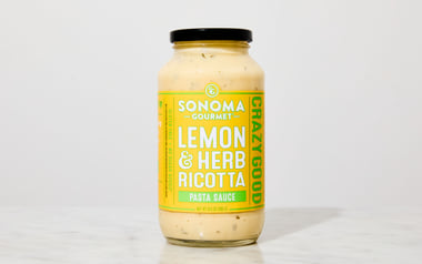 Lemon Herb Ricotta Pasta Sauce