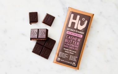 Cashew Butter & Raspberry Dark Chocolate Bar