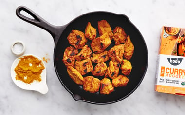 Organic Hodo Thai Curry Tofu Nuggets