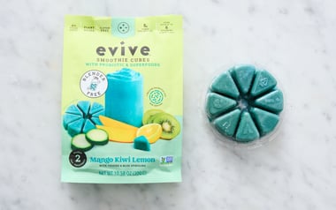 Mango Kiwi Lemon Smoothie Cubes
