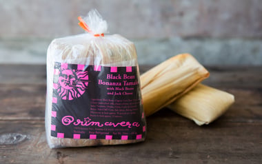Black Bean Bonanza Tamales with Jack Cheese