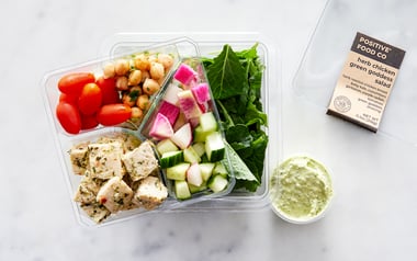 Herb Chicken Green Goddess Salad