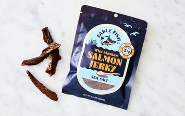 Sea Salt Sockeye Salmon Jerky